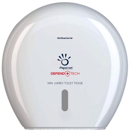 Poza cu DISPENSER HARTIE IGIENICA MINI JUMBO ABS ALB PAPERNET