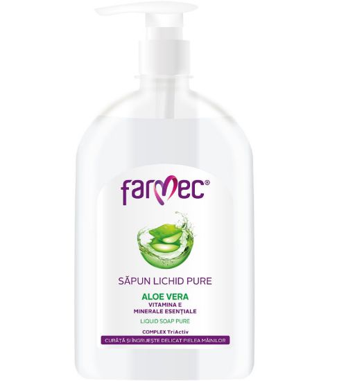 Poza cu SAPUN LICHID 500ML PURE ALOE VERA FARMEC