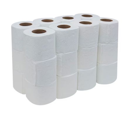 Poza cu HARTIE IGIENICA ALBA 3STR 24/SET GREEN JUMBO