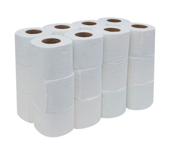 Poza cu HARTIE IGIENICA ALBA 3STR 24/SET GREEN JUMBO