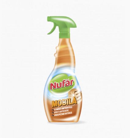 Poza cu SOLUTIE DE CURATAT MOBILA 500ML NUFAR FARMEC