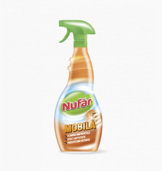 Poza cu SOLUTIE DE CURATAT MOBILA 500ML NUFAR FARMEC