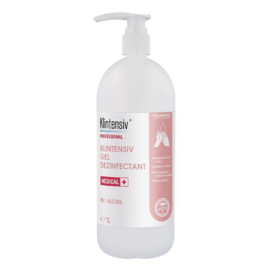 Poza cu GEL DEZINFECTANT MAINI 500ML KLINTENSIV