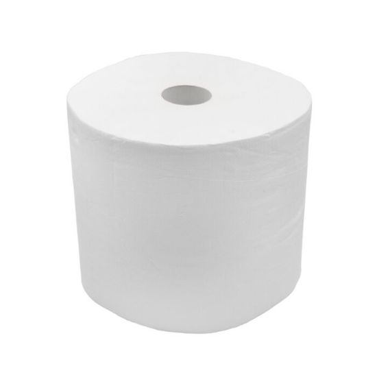 Poza cu PROSOP HARTIE ALB ROLA 2STR 300M 2/SET GREEN JUMBO