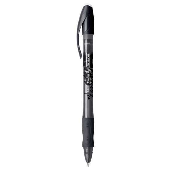Poza cu ROLLER 0.7MM NEGRU GEL-OCITY ILLUSION BIC