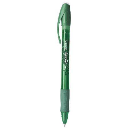 Poza cu ROLLER 0.7MM VERDE GEL-OCITY ILLUSION BIC