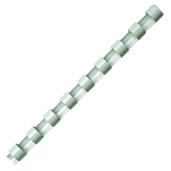 Poza cu INEL PLASTIC 6MM ALB PT 2-20 COLI 100/CUTIE FELLOWES