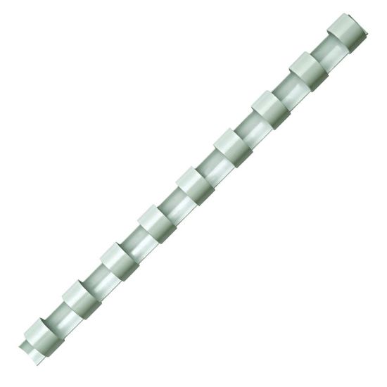 Poza cu INEL PLASTIC 6MM ALB PT 2-20 COLI 25/CUTIE FELLOWES