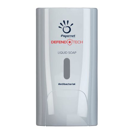 Poza cu DOZATOR SAPUN LICHID ANTIBACTERIAN ABS ALB 1.2L CU SENZOR PAPERNET