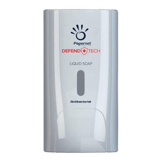 Poza cu DOZATOR SAPUN LICHID ANTIBACTERIAN ABS ALB 1.2L CU SENZOR PAPERNET