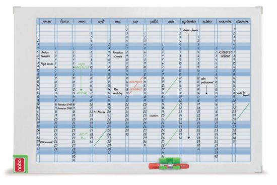 Poza cu PLANNER MAGNETIC LUNAR 90*60 CM PERFORMANCE NOBO
