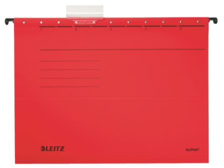 Poza cu DOSAR SUSPENDABIL ROSU ALPHA STANDARD LEITZ