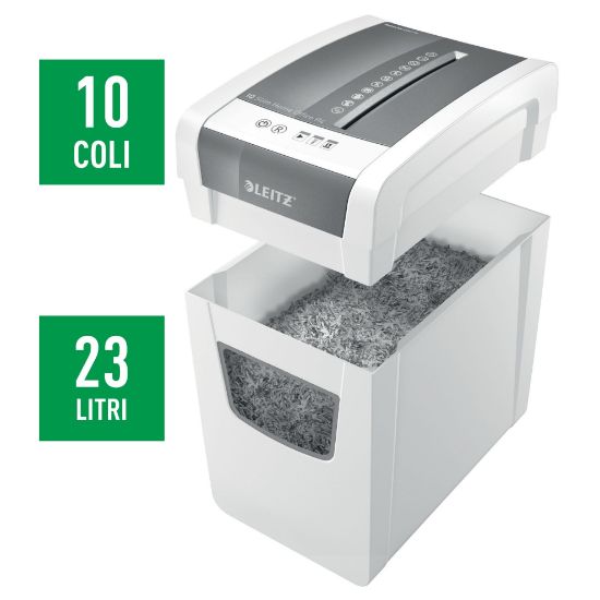 Poza cu DISTRUGATOR DOC IQ SLIM HOME OFFICE CROSS-CUT LEITZ