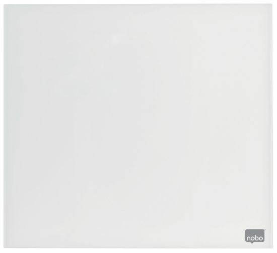 Poza cu WHITEBOARD MAGNETIC STICLA 45*45 CM+ACCESORII DIAMOND NOBO
