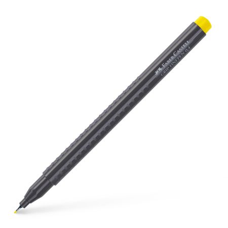 Poza cu LINER 0.4MM GALBEN CROM GRIP FABER-CASTELL
