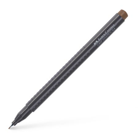 Poza cu LINER 0.4MM MARO INCHIS GRIP FABER-CASTELL