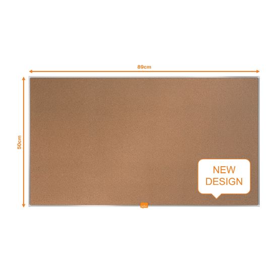 Poza cu PANOU PLUTA WIDESCREEN 40"(898*510MM) RAMA ALUMINIU NOBO