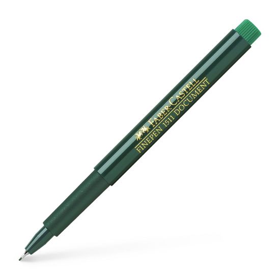 Poza cu LINER 0.4MM VERDE FINEPEN 1511 FABER-CASTELL