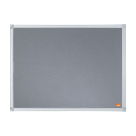 Poza cu PANOU TEXTIL 60 x 45 CM GRI ESSENTIALS NOBO