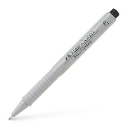 Poza cu LINER 0.7MM NEGRU ECO PIGMENT FABER-CASTELL