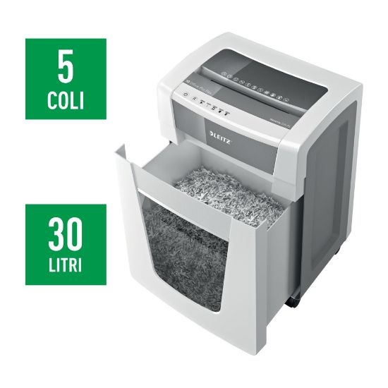 Poza cu DISTRUGATOR DOCUMENTE IQ OFFICE PRO MICROSHRED 5 COLI P6+ LEITZ