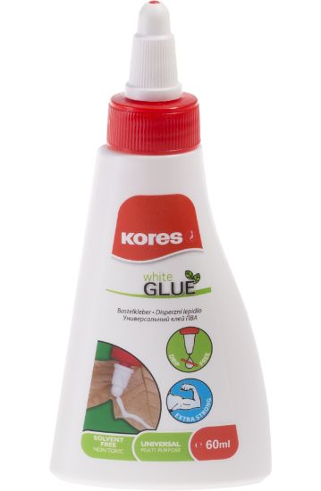 Poza cu LIPICI LICHID CRAFT ALB 60G KORES
