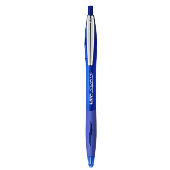 Poza cu PIX CU MECANISM ALBASTRU ATLANTIS CLIC SOFT BIC