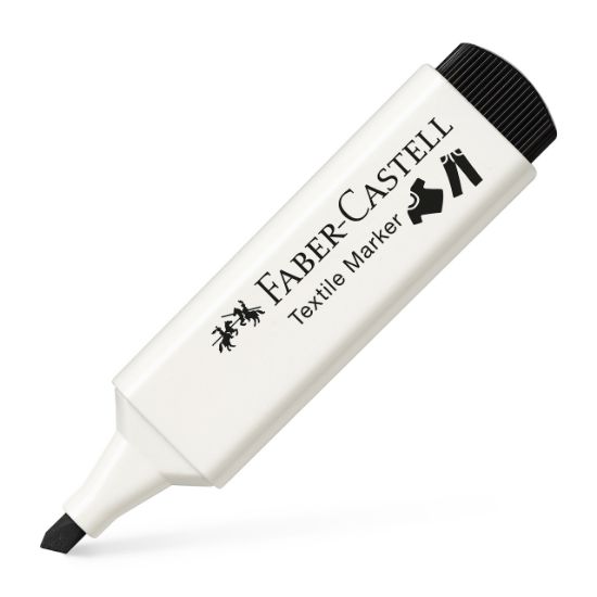 Poza cu MARKER TEXTIL NEGRU FABER-CASTELL
