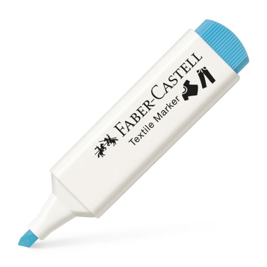 Poza cu MARKER TEXTIL BLEU FABER-CASTELL