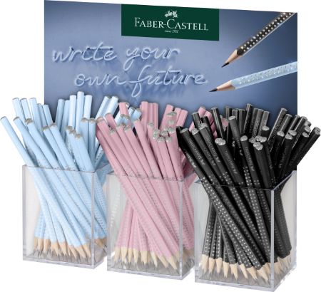 Poza cu DISPLAY 3*48 BUC CREION GRAFIT SPARKLE HARMONY 2024 FABER-CASTELL