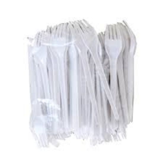 Poza cu FURCULITE PLASTIC 100/SET