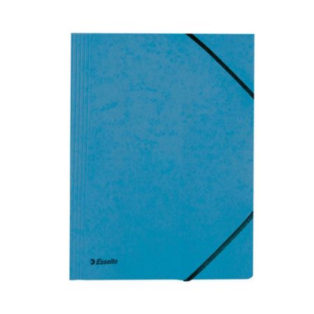 Poza cu MAPA CARTON CU ELASTIC LUX ALBASTRA ESSELTE