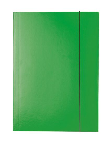 Poza cu MAPA CARTON CU ELASTIC VERDE ECONOMY ESSELTE