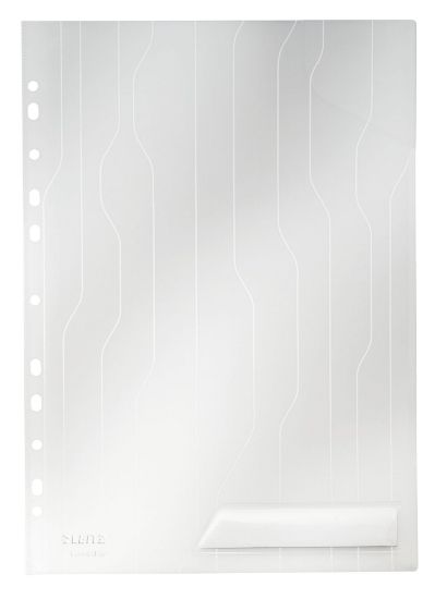 Poza cu MAPA PLASTIC 40 COLI TRANSPARENTA 5/SET COMBIFILE LEITZ