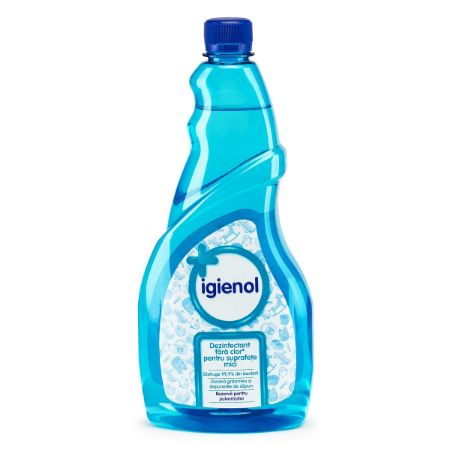 Poza cu DEZINFECTANT SUPRAFETE CU PULVERIZATOR 750ML IGIENOL