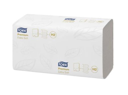 Poza cu PROSOAPE HARTIE ALBE IN Z 2STR 100/SET TORK XPRESS EXTRA SOFT