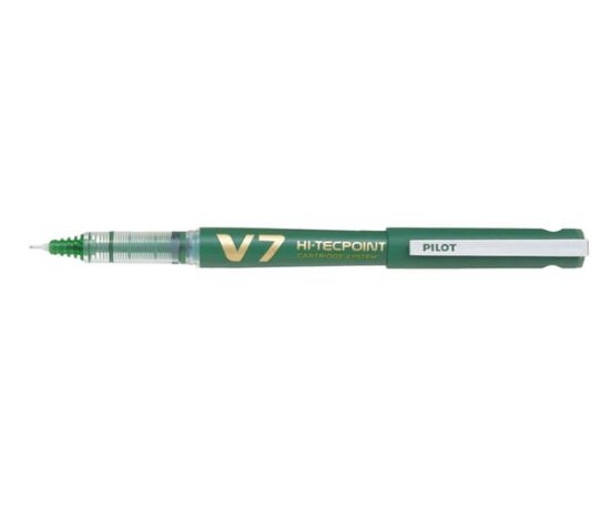 Poza cu ROLLER 0.7MM V7 VERDE HI-TECPOINT PILOT