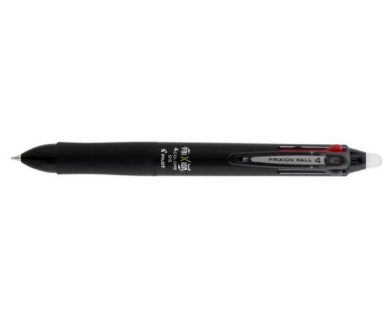 Poza cu ROLLER CU MECANISM 4 CULORI 0.5MM NEGRU FRIXION PILOT