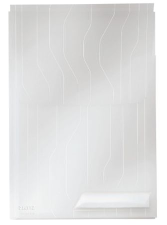Poza cu MAPA PLASTIC CU BURDUF 2CM TRANSPARENTA 3/SET COMBIFILE LEITZ