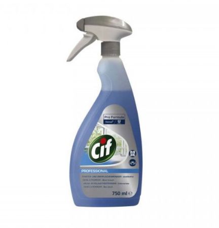 Poza cu DETERGENT GEAM SI SUPRAFETE CU PULVERIZATOR 750ML CIF