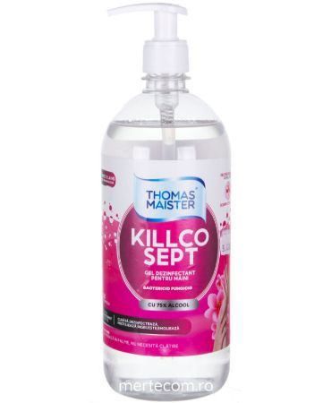 Poza cu GEL DEZINFECTANT MAINI 1L KILLCOSEPT THOMAS MAISTER