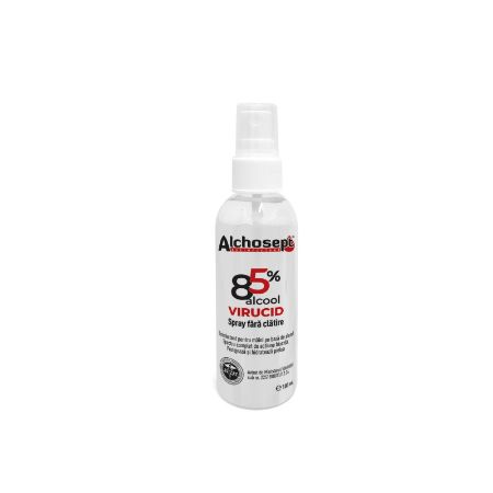 Poza cu DEZINFECTANT MAINI 100ML CU PULVERIZATOR KLINTENSIV ALCHOSEPT (85% ALCOOL)