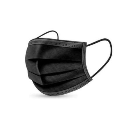 Poza cu MASCA PROTECTIE 3 STRATURI 50/SET MEDICALE NEGRE