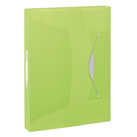 Poza cu MAPA PLASTIC CU ELASTIC VERDE JUMBO VIVIDA ESSELTE