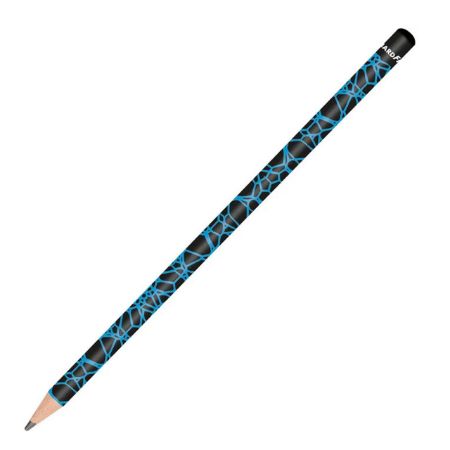 Poza cu CREION GRAFIT HB FARA GUMA NEGRU-NEON EBERHARD FABER