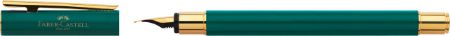 Poza cu STILOU NEO SLIM VERDE FOREST GOLD F FABER-CASTELL