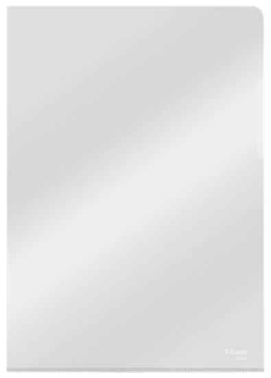 Poza cu MAPA PROTECTIE A4 CRISTAL TIP L TRANSPARENTA 150 MICRONI ESSELTE