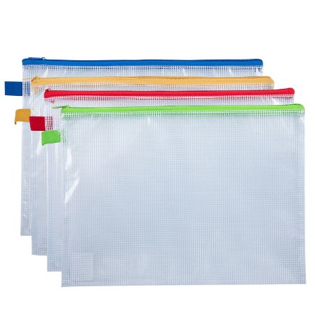 Poza cu MAPA PROTECTIE ZIP A4 MESH DELI