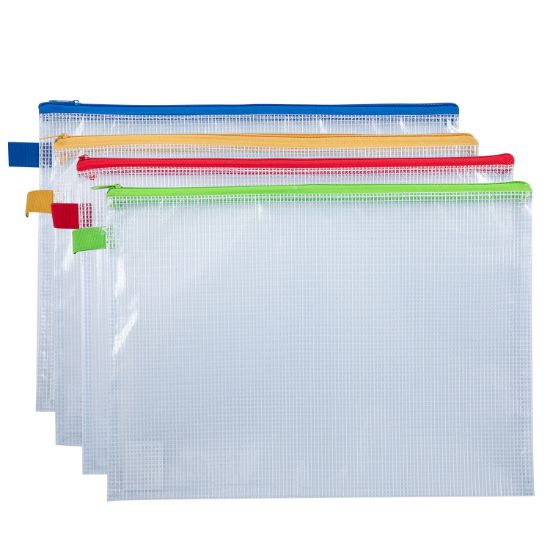 Poza cu MAPA PROTECTIE ZIP A4 MESH DELI