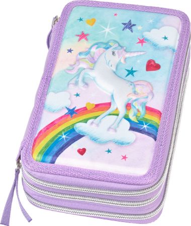 Poza cu PENAR ECHIPAT 44 PIESE 3 FERMOARE UNICORN FABER-CASTELL